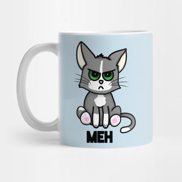 Meh Cat (Small Design) by Aeriskate